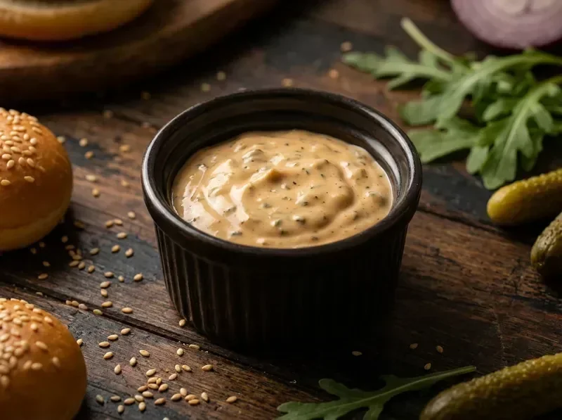 רוטב מיוחד של המבורגרים